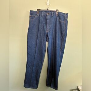 Carhartt B234 PRW Men’s Relaxed Fit Work Dark Blue Jeans Men's W44 L32